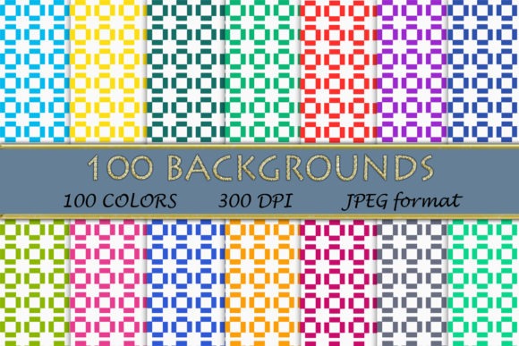 100 Geometric Patterns-109: A Versatile Resource for Designers and Creators