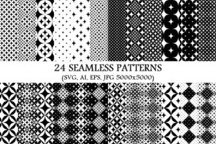 24 Seamless Curved Star Patterns: A Creative Resource for Designers and Marketers