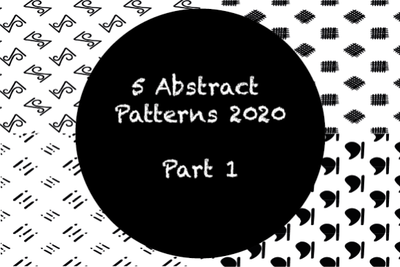 7 Abstract Patterns 2020 and Handmade Motifs: A Creative Resource for Every Project