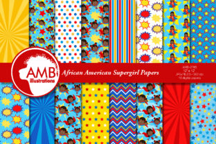 African American Super Girl Patterns
