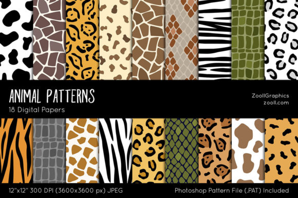 Animal Patterns: A Versatile Resource for Creative Projects
