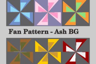 Fan Pattern Ash BG