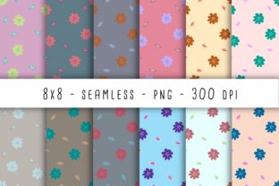 Floral and Leaves Seamless Patterns: A Versatile Design Resource for Creatives