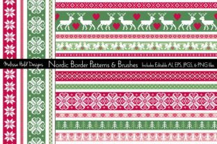 Nordic Border Patterns Brushes
