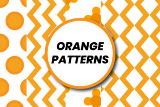 Orange Patterns Design: A Versatile Resource for Creative Professionals