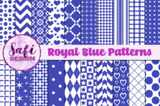 Royal Blue Patterns