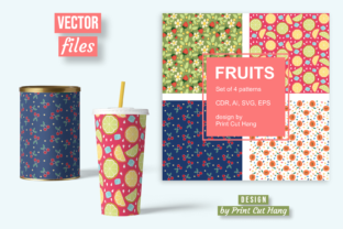 Seamless Patterns with Fruits