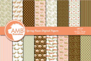 Spring Foxes Patterns