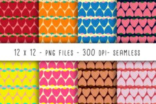 Strawberry Stripes Seamless Patterns: A Versatile Design Tool for Creative Projects