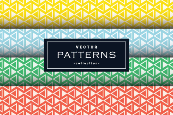 Triangle Seamless Geometric Patterns Set: A Modern Design Asset