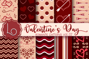 Valentine’s Day Romantic Patterns Vol. 02: A Creative Resource for Modern Designers